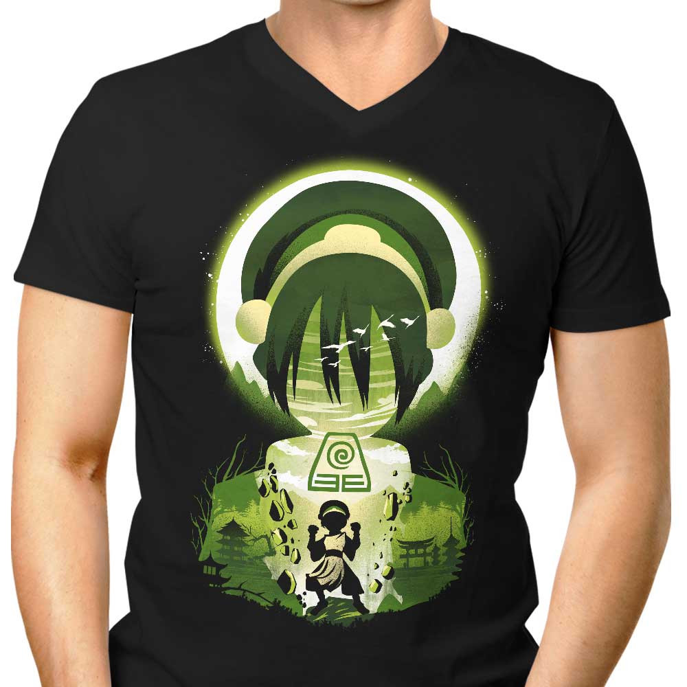 Earthscape Men's V-Neck - Adult & Kids T-Shirts, Sweatshirts & Hoodies apparel design preview 1