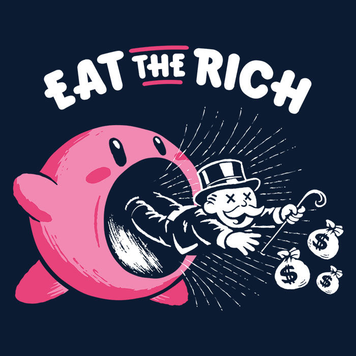 Eat the Rich Men's Apparel - Adult & Kids T-Shirts, Sweatshirts & Hoodies apparel design preview 2