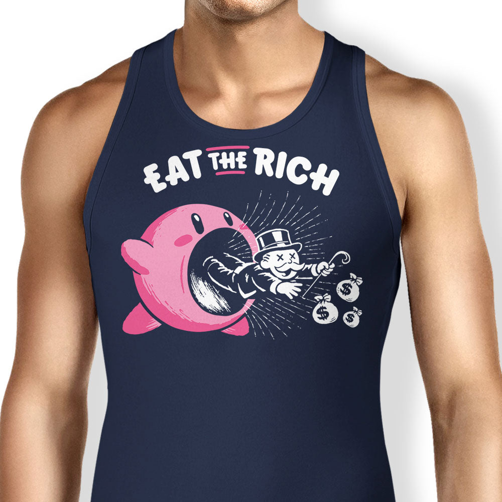 Eat the Rich Tank Top - Adult & Kids T-Shirts, Sweatshirts & Hoodies apparel design preview 1