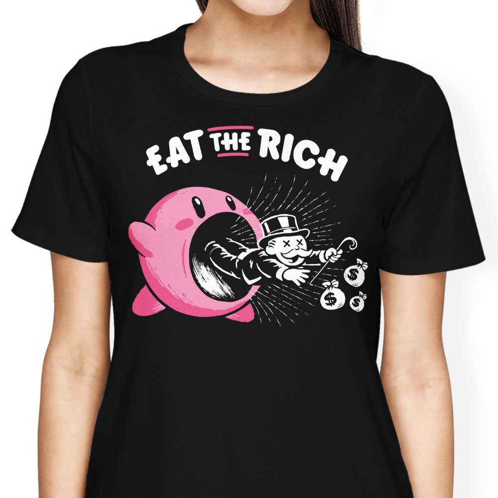 Eat the Rich Women's Apparel - Adult & Kids T-Shirts, Sweatshirts & Hoodies apparel design preview 2