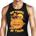 Eat Tricks, Do Treats Tank Top - Adult & Kids T-Shirts, Sweatshirts & Hoodies apparel design preview 1