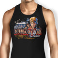 Eating Junk and Watching Rubbish Tank Top - Adult & Kids T-Shirts, Sweatshirts & Hoodies apparel design preview 1