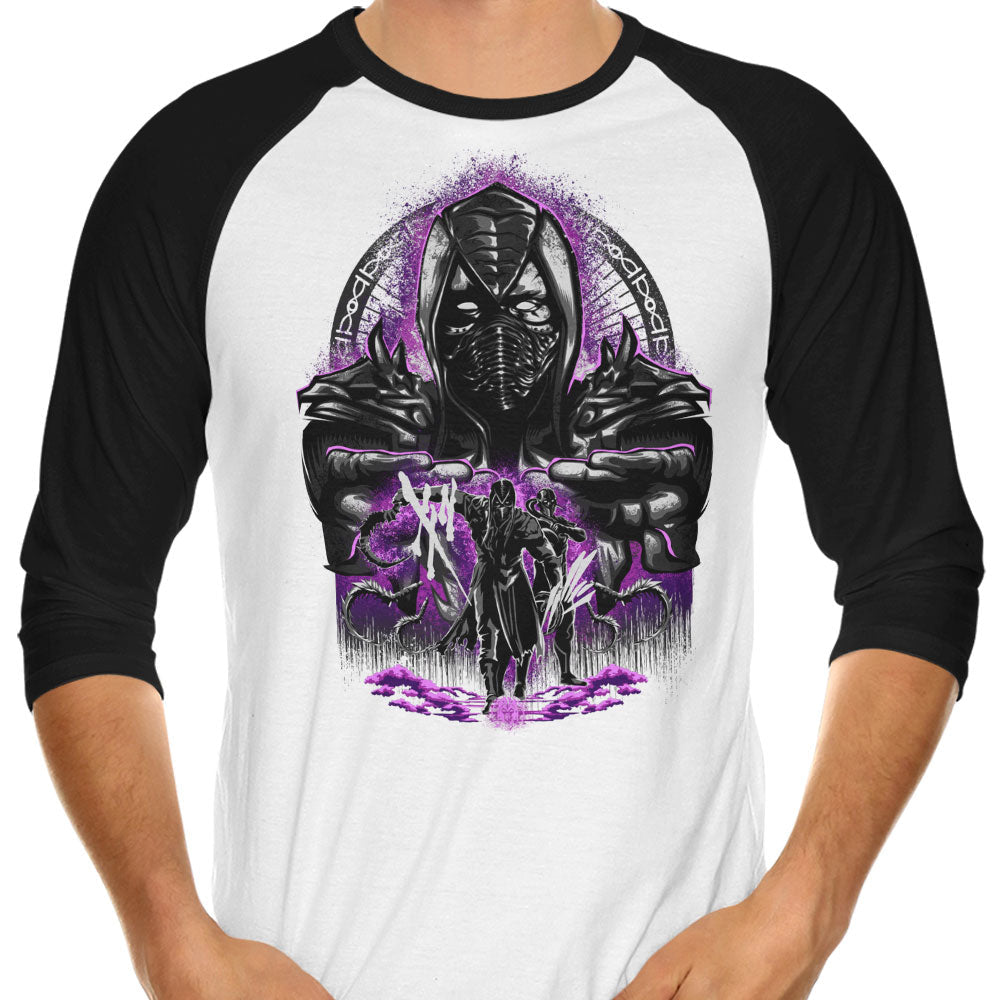 Echo of Darkness 3/4 Sleeve Raglan - Adult & Kids T-Shirts, Sweatshirts & Hoodies apparel design preview 1