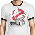 Ecto Sumi-e Ringer - Adult & Kids T-Shirts, Sweatshirts & Hoodies apparel design preview 1