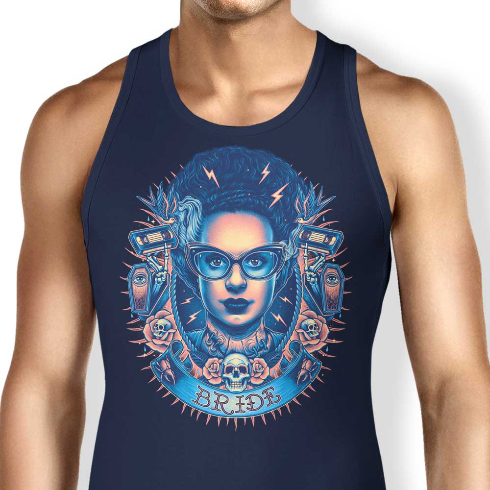 Electric Bride Tank Top - Adult & Kids T-Shirts, Sweatshirts & Hoodies apparel design preview 1