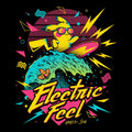 Electric Feel Coasters - Adult & Kids T-Shirts, Sweatshirts & Hoodies apparel design preview 1