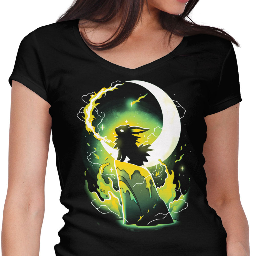 Electric Magic Women's V-Neck - Adult & Kids T-Shirts, Sweatshirts & Hoodies apparel design preview 1