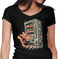 Electric Vending Machine Women's V-Neck - Adult & Kids T-Shirts, Sweatshirts & Hoodies apparel design preview 1