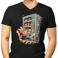 Electric Vending Machine Men's V-Neck - Adult & Kids T-Shirts, Sweatshirts & Hoodies apparel design preview 1