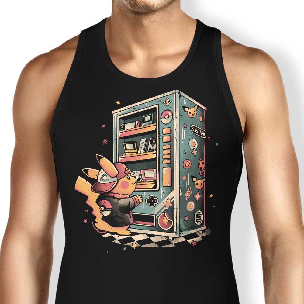 Electric Vending Machine Tank Top - Adult & Kids T-Shirts, Sweatshirts & Hoodies apparel design preview 1