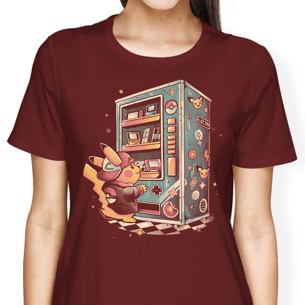 Electric Vending Machine Women's Apparel - Adult & Kids T-Shirts, Sweatshirts & Hoodies apparel design preview 2