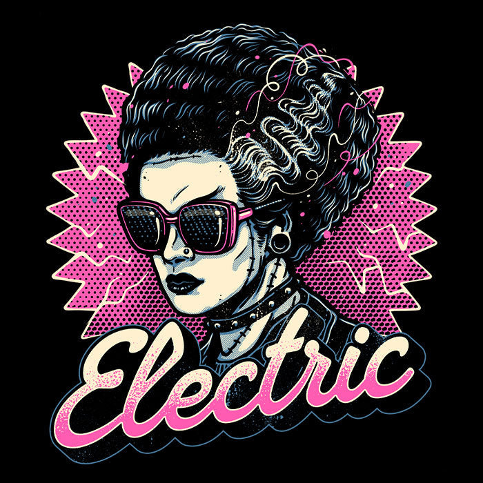 Electric Vibes Forever Men's V-Neck - Adult & Kids T-Shirts, Sweatshirts & Hoodies apparel design preview 2