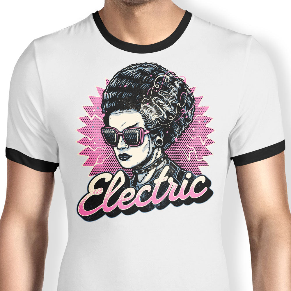 Electric Vibes Forever Ringer - Adult & Kids T-Shirts, Sweatshirts & Hoodies apparel design preview 1