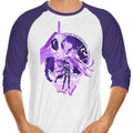 Electro Raiden Shogun 3/4 Sleeve Raglan - Adult & Kids T-Shirts, Sweatshirts & Hoodies apparel design preview 1