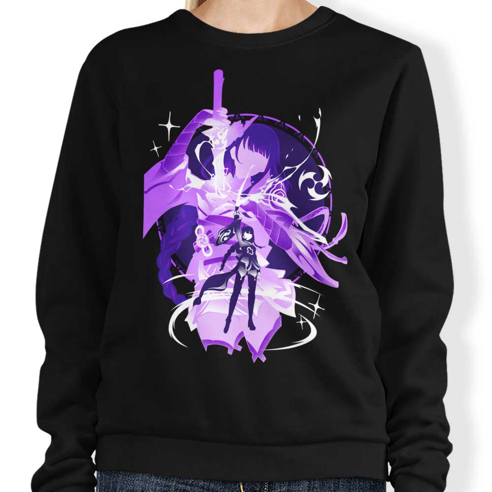 Electro Raiden Shogun - Adult & Kids T-Shirts, Sweatshirts & Hoodies apparel design preview 1