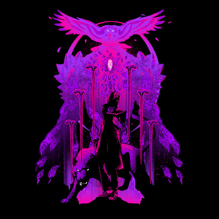 Elegy of Blades Men's Apparel - Adult & Kids T-Shirts, Sweatshirts & Hoodies apparel design preview 2