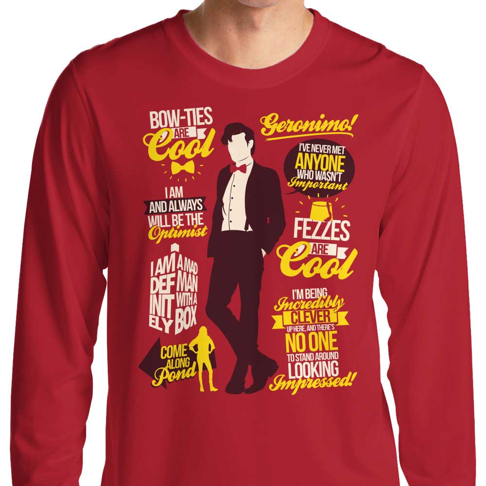 Eleventh Doctor Quotes - Adult & Kids T-Shirts, Sweatshirts & Hoodies apparel design preview 1