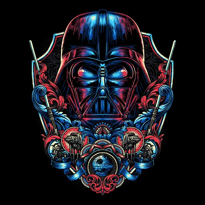 Emblem of the Dark Men's Apparel - Adult & Kids T-Shirts, Sweatshirts & Hoodies apparel design preview 2