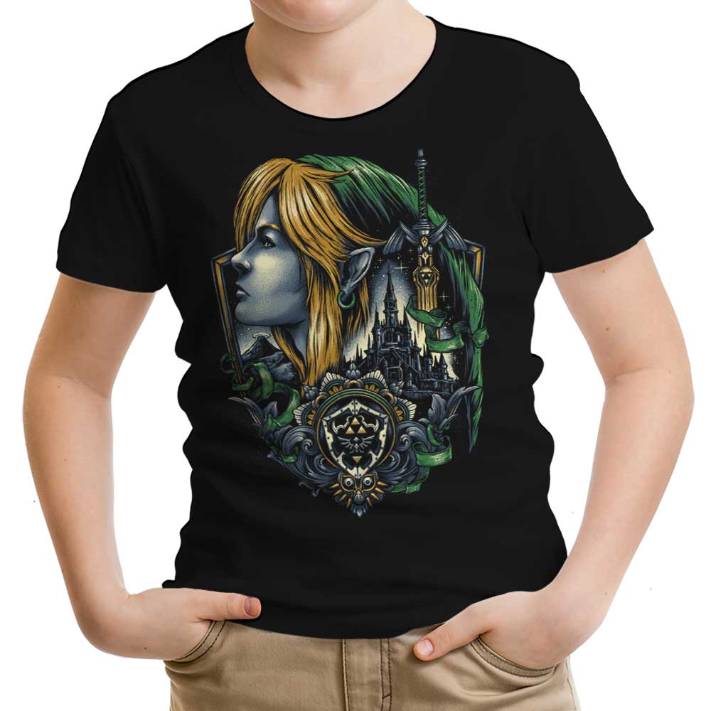Emblem of the Legend Youth Apparel - Adult & Kids T-Shirts, Sweatshirts & Hoodies apparel design preview 1