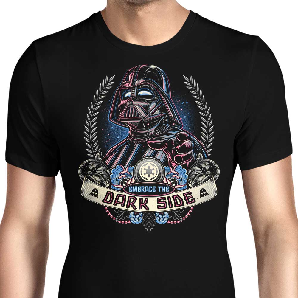 Embrace the Dark Side Men's Apparel - Adult & Kids T-Shirts, Sweatshirts & Hoodies apparel design preview 1