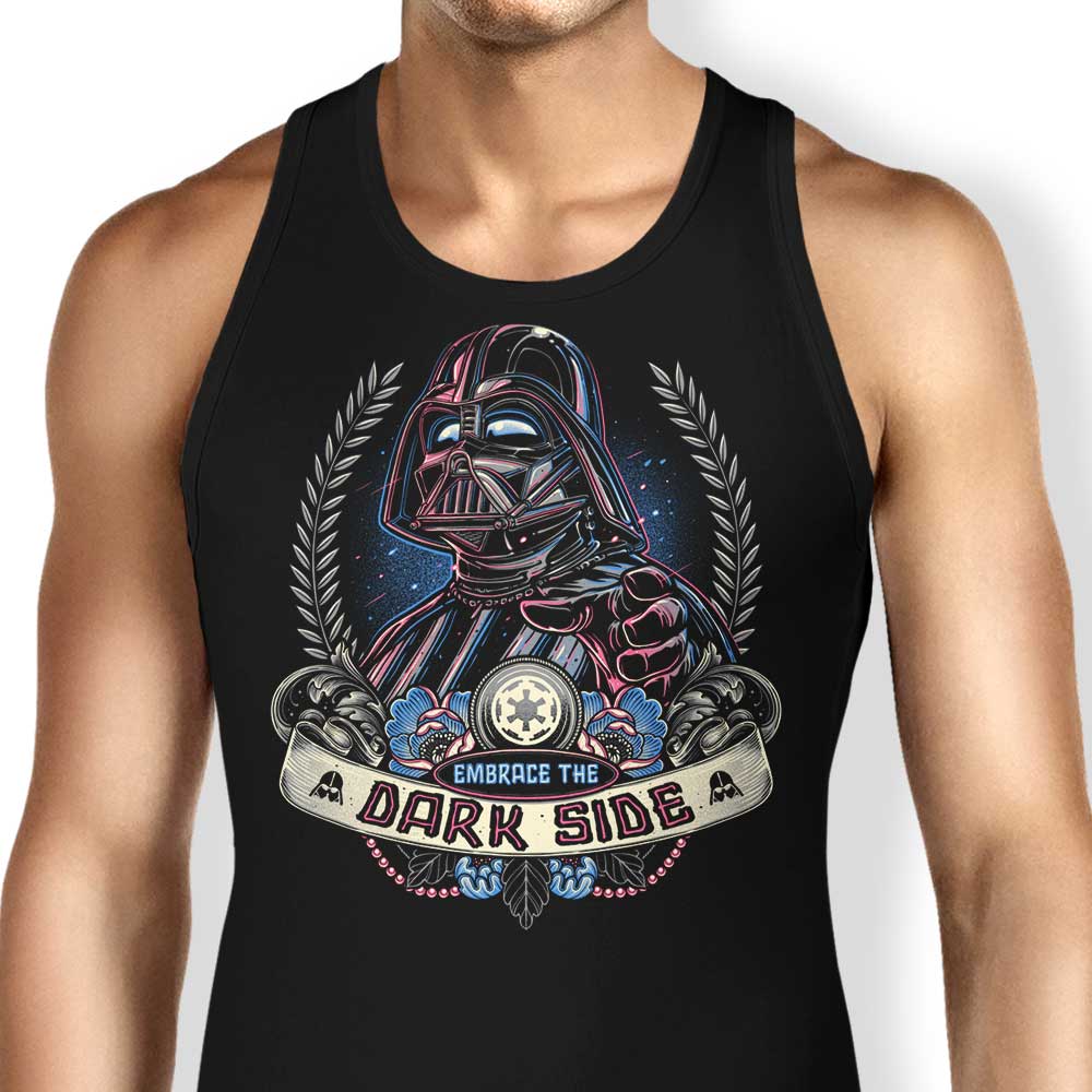 Embrace the Dark Side Tank Top - Adult & Kids T-Shirts, Sweatshirts & Hoodies apparel design preview 1