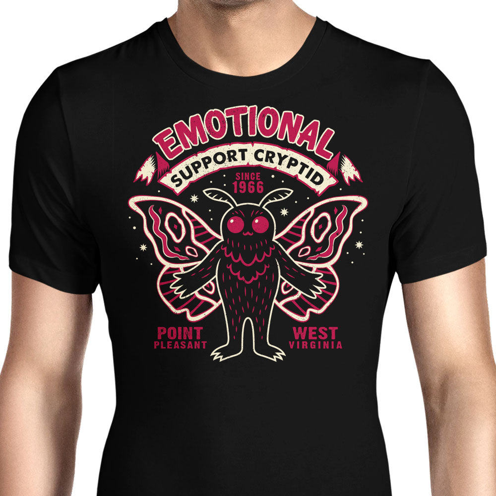 Emotional Support Cryptid Men's Apparel - Adult & Kids T-Shirts, Sweatshirts & Hoodies apparel design preview 1