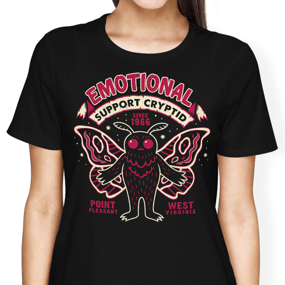 Emotional Support Cryptid Women's Apparel - Adult & Kids T-Shirts, Sweatshirts & Hoodies apparel design preview 1