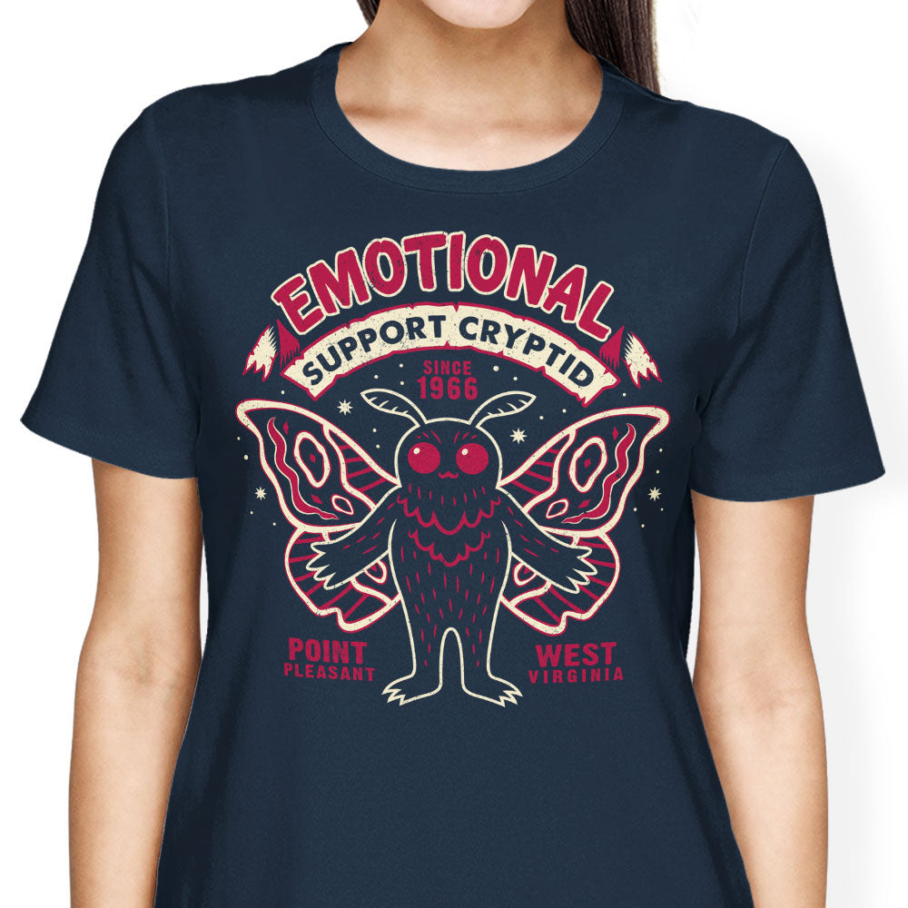 Emotional Support Cryptid Women's Apparel - Adult & Kids T-Shirts, Sweatshirts & Hoodies apparel design preview 2