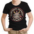 Emotional Support Demon Youth Apparel - Adult & Kids T-Shirts, Sweatshirts & Hoodies apparel design preview 1