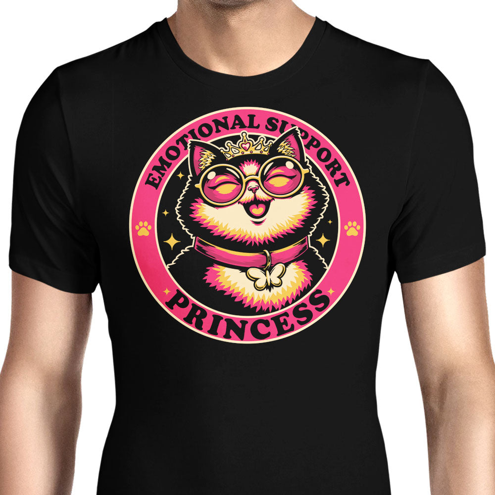 Emotional Support Princess Men's Apparel - Adult & Kids T-Shirts, Sweatshirts & Hoodies apparel design preview 1