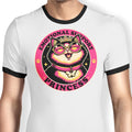 Emotional Support Princess Ringer - Adult & Kids T-Shirts, Sweatshirts & Hoodies apparel design preview 1