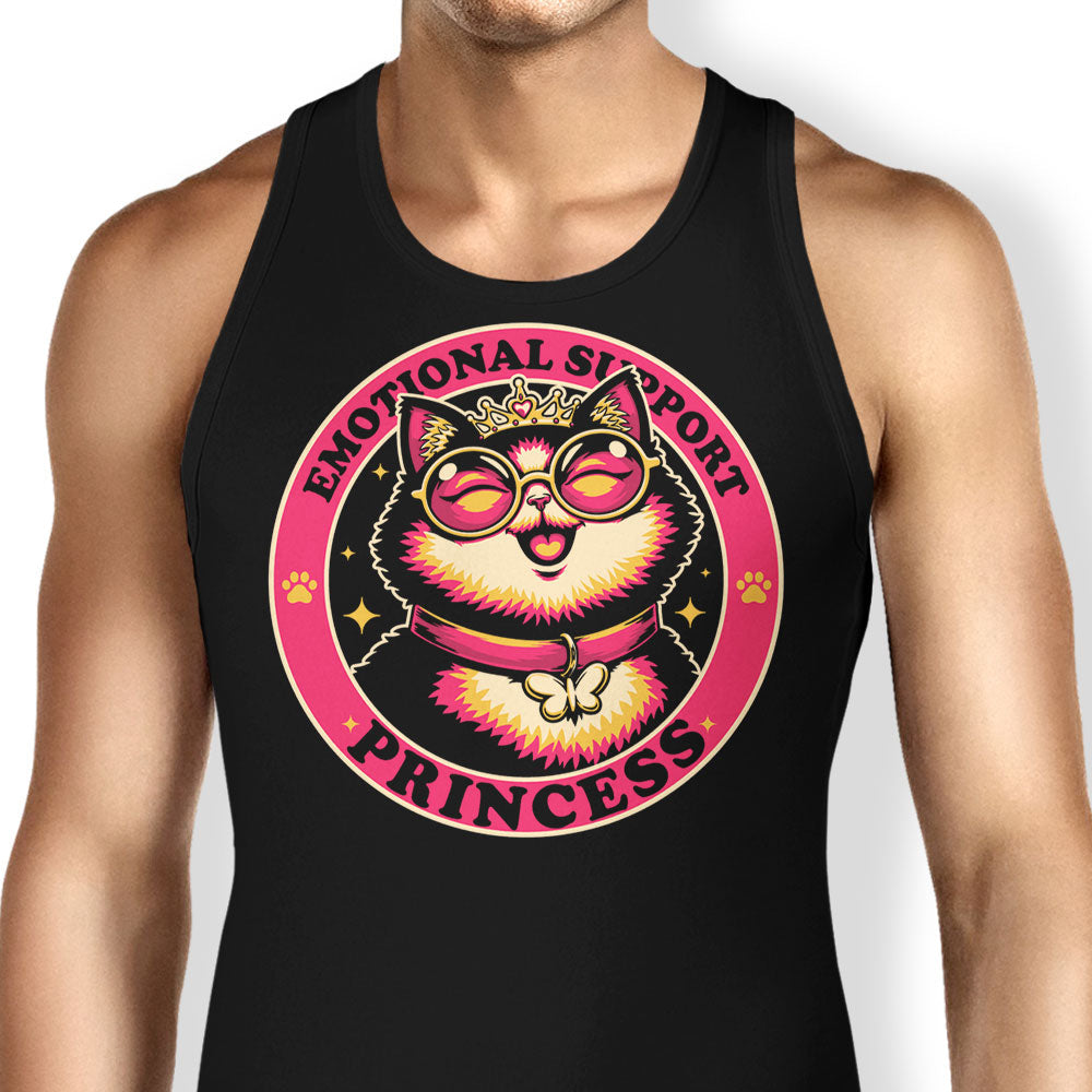 Emotional Support Princess Tank Top - Adult & Kids T-Shirts, Sweatshirts & Hoodies apparel design preview 1
