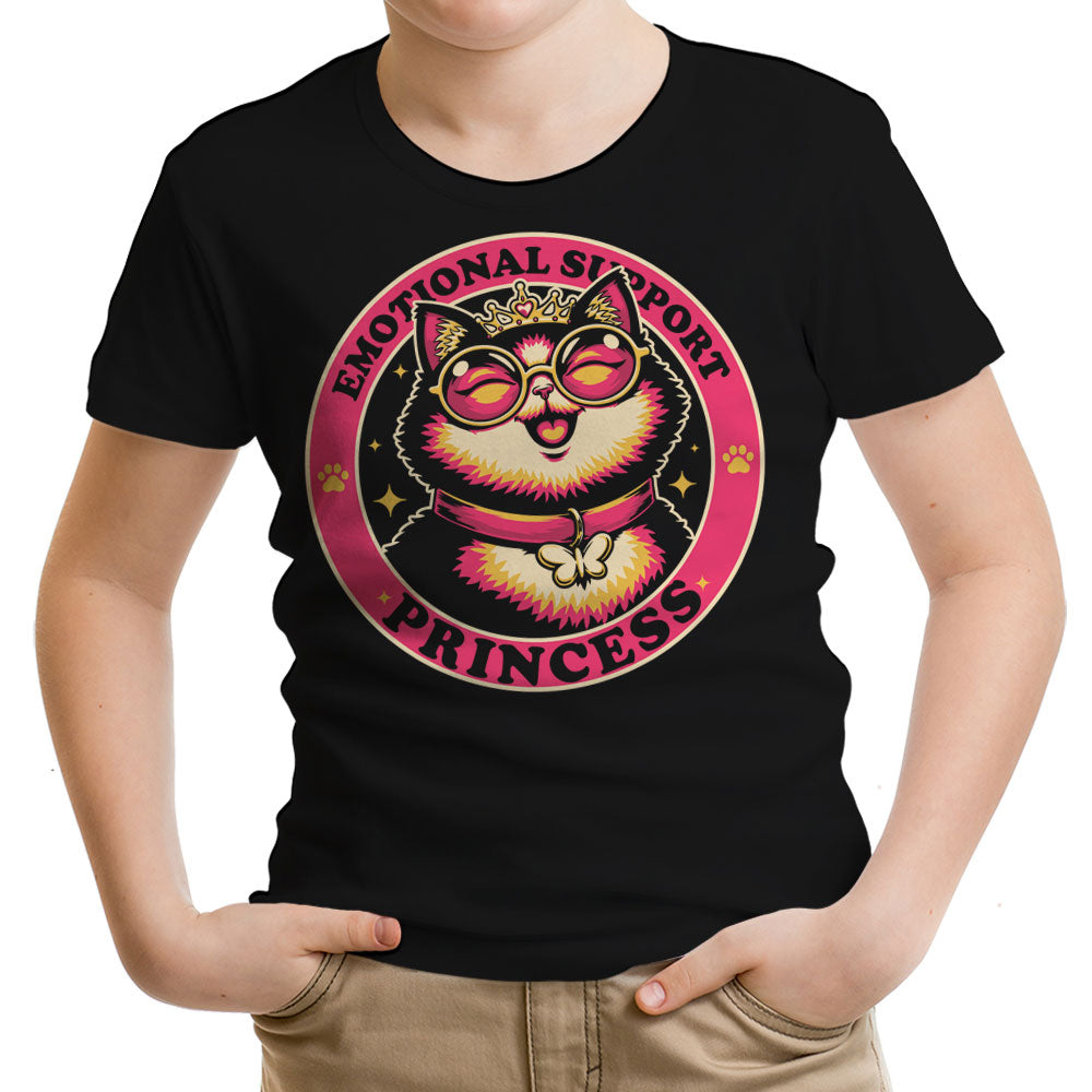Emotional Support Princess Youth Apparel - Adult & Kids T-Shirts, Sweatshirts & Hoodies apparel design preview 1