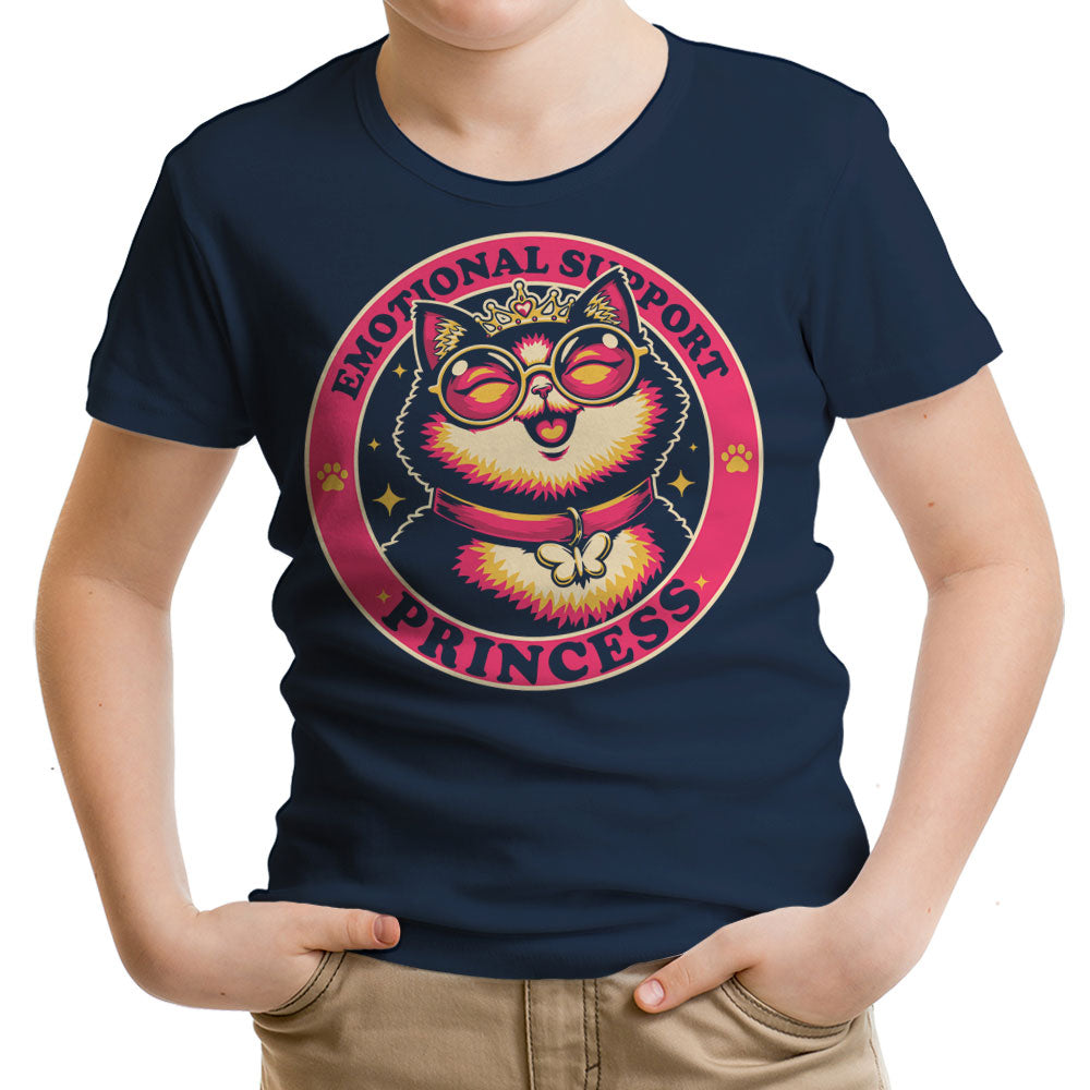 Emotional Support Princess Youth Apparel - Adult & Kids T-Shirts, Sweatshirts & Hoodies apparel design preview 2