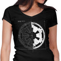 Empire Blueprint Women's V-Neck - Adult & Kids T-Shirts, Sweatshirts & Hoodies apparel design preview 1