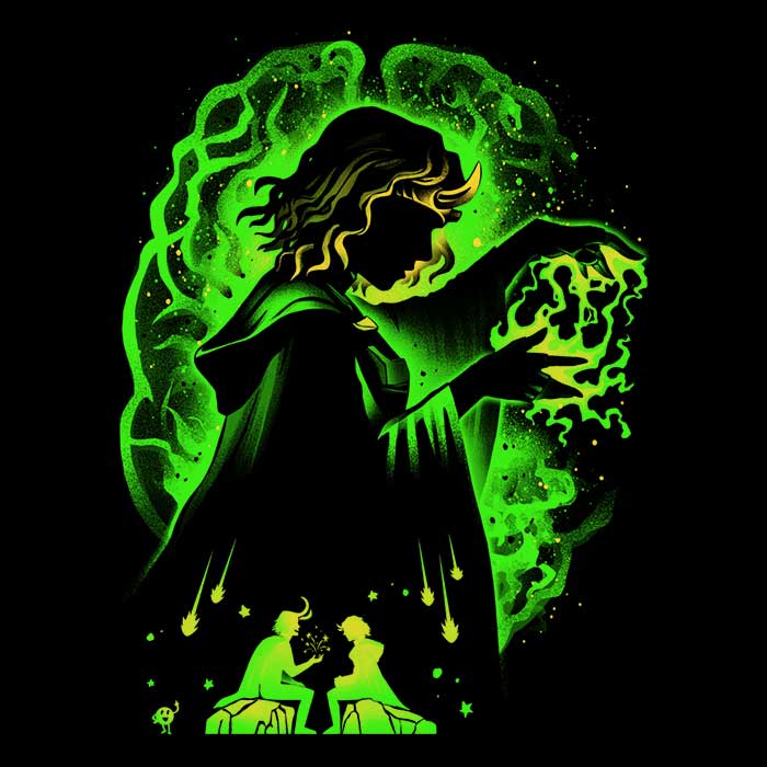 Enchantress of Mental Manipulation - Adult & Kids T-Shirts, Sweatshirts & Hoodies apparel design preview 2