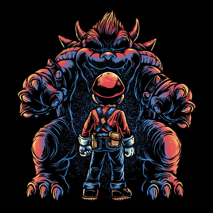 Encounter in the Castle Men's V-Neck - Adult & Kids T-Shirts, Sweatshirts & Hoodies apparel design preview 2