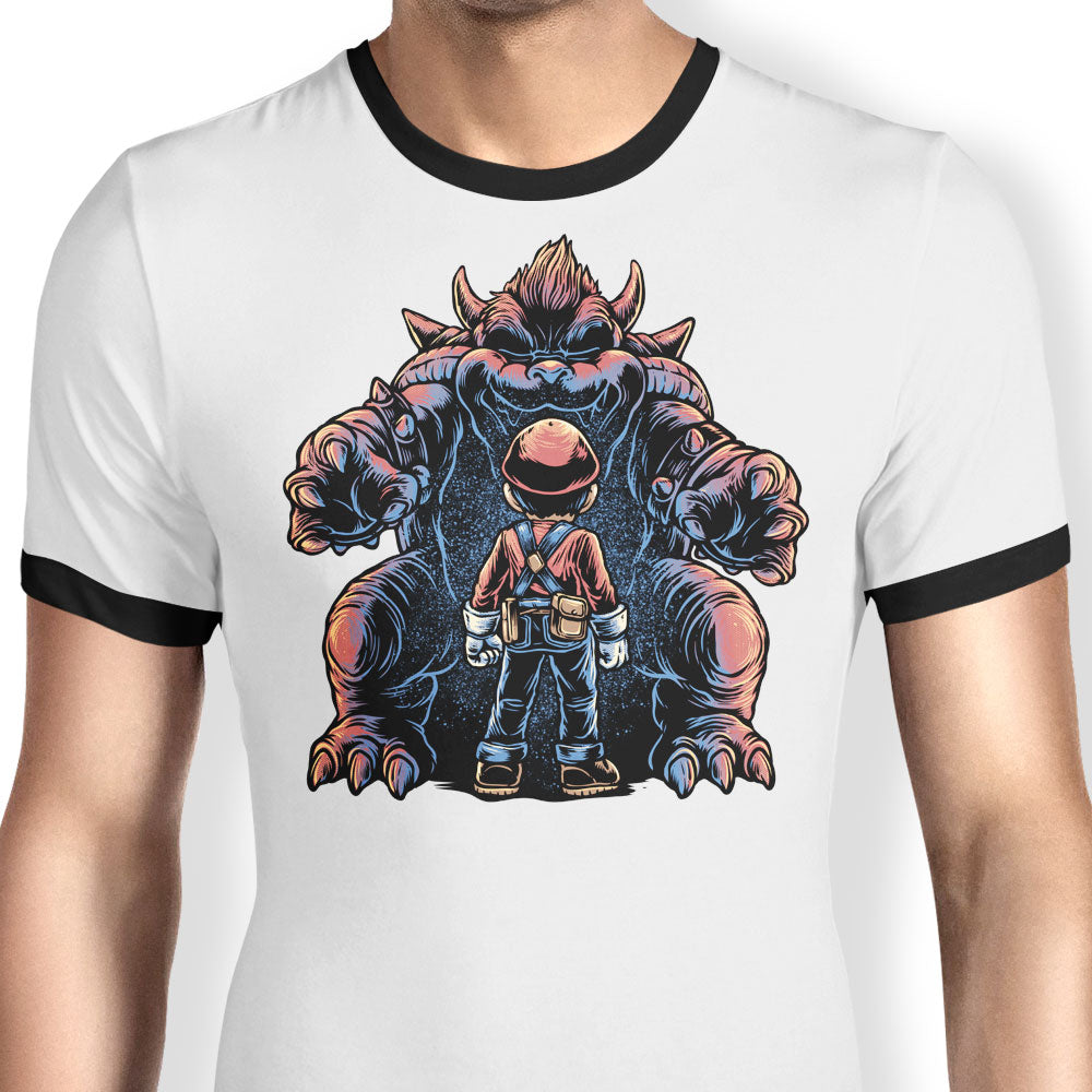 Encounter in the Castle Ringer - Adult & Kids T-Shirts, Sweatshirts & Hoodies apparel design preview 1