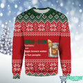 Bourbon Noun Magic Brown Water Ugly Christmas Sweater product image