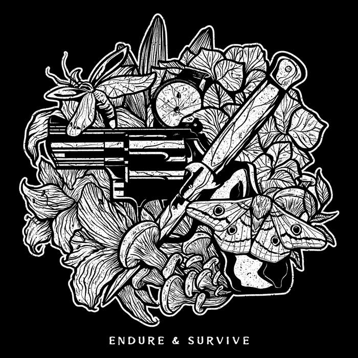 Endure and Survive Men's Apparel - Adult & Kids T-Shirts, Sweatshirts & Hoodies apparel design preview 2