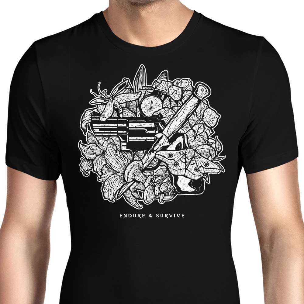 Endure and Survive Men's Apparel - Adult & Kids T-Shirts, Sweatshirts & Hoodies apparel design preview 1