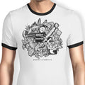 Endure and Survive Ringer - Adult & Kids T-Shirts, Sweatshirts & Hoodies apparel design preview 1