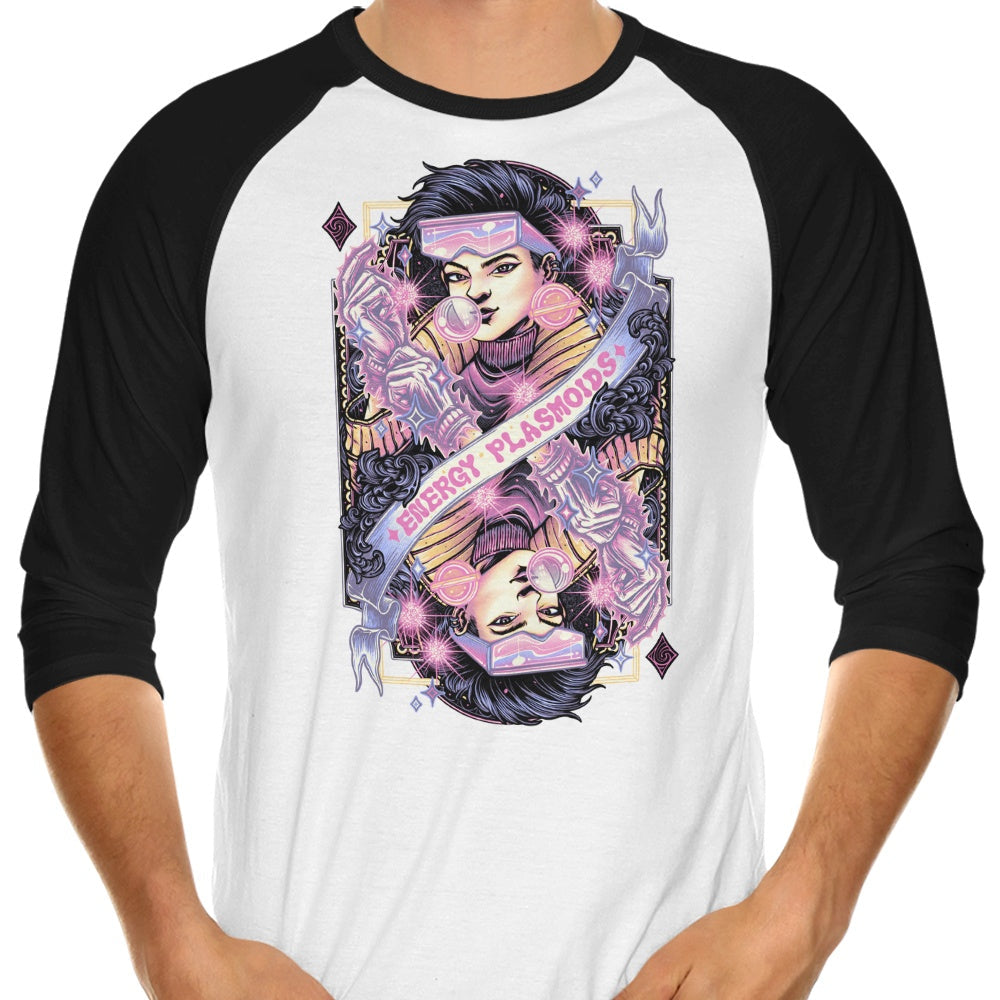 Energy Plasmoids 3/4 Sleeve Raglan - Adult & Kids T-Shirts, Sweatshirts & Hoodies apparel design preview 1