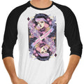 Energy Plasmoids 3/4 Sleeve Raglan - Adult & Kids T-Shirts, Sweatshirts & Hoodies apparel design preview 1