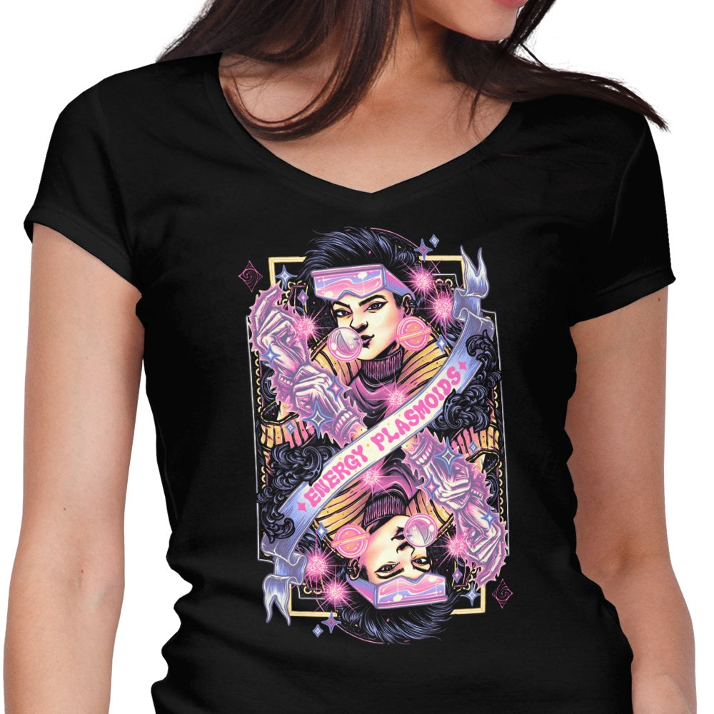 Energy Plasmoids Women's V-Neck - Adult & Kids T-Shirts, Sweatshirts & Hoodies apparel design preview 1