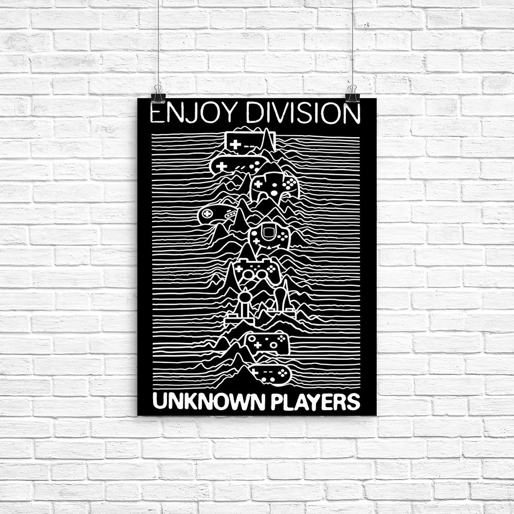 Enjoy Division Poster - Adult & Kids T-Shirts, Sweatshirts & Hoodies apparel design preview 1