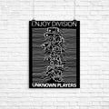 Enjoy Division Poster - Adult & Kids T-Shirts, Sweatshirts & Hoodies apparel design preview 1