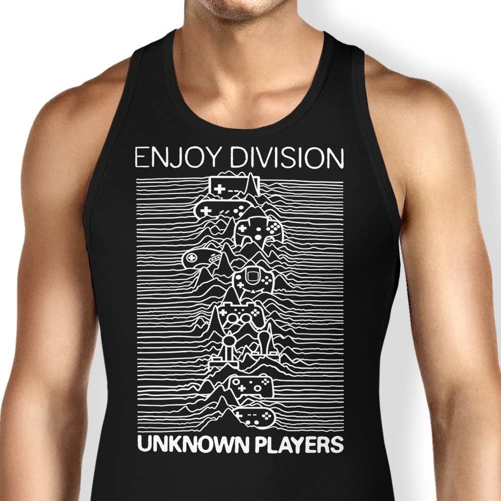 Enjoy Division Tank Top - Adult & Kids T-Shirts, Sweatshirts & Hoodies apparel design preview 1