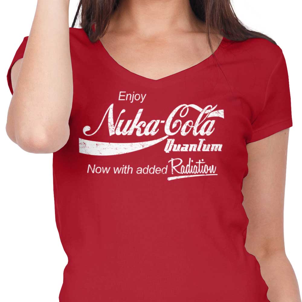Enjoy Quantum Women's V-Neck - Adult & Kids T-Shirts, Sweatshirts & Hoodies apparel design preview 2