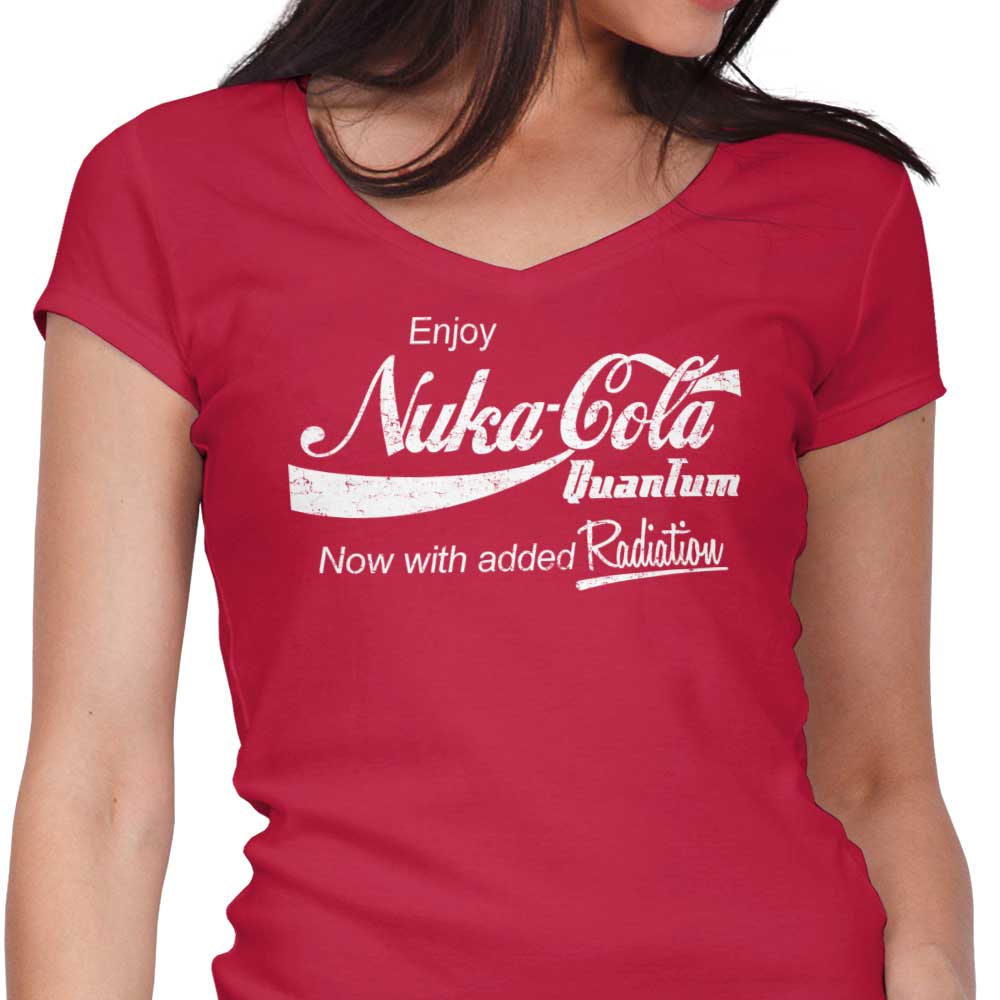 Enjoy Quantum Women's V-Neck - Adult & Kids T-Shirts, Sweatshirts & Hoodies apparel design preview 1